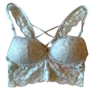 Victoria Secret PINK | Mint Colored Lace Push Up Bralette Fairy Core Size XS
